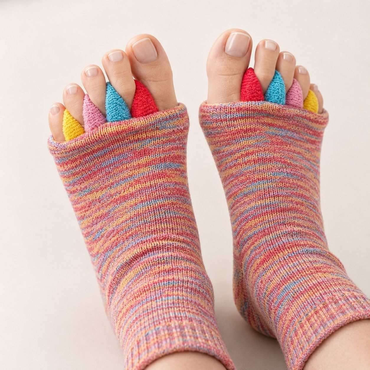 Relieva™ Toe Alignment Socks