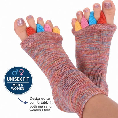 Relieva™ Toe Alignment Socks