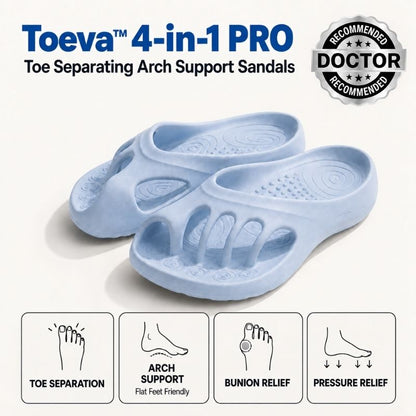 Toeva™ 4-in-1 PRO - Toe Separating Arch Support Sandals