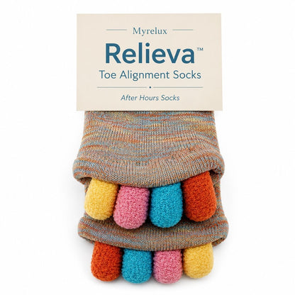 Relieva™ Toe Alignment Socks