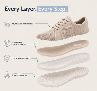 Flexora™ Wide-Toe Barefoot Shoes