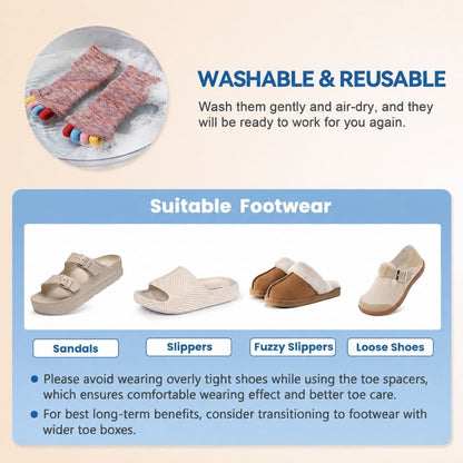 Relieva™ Toe Alignment Socks
