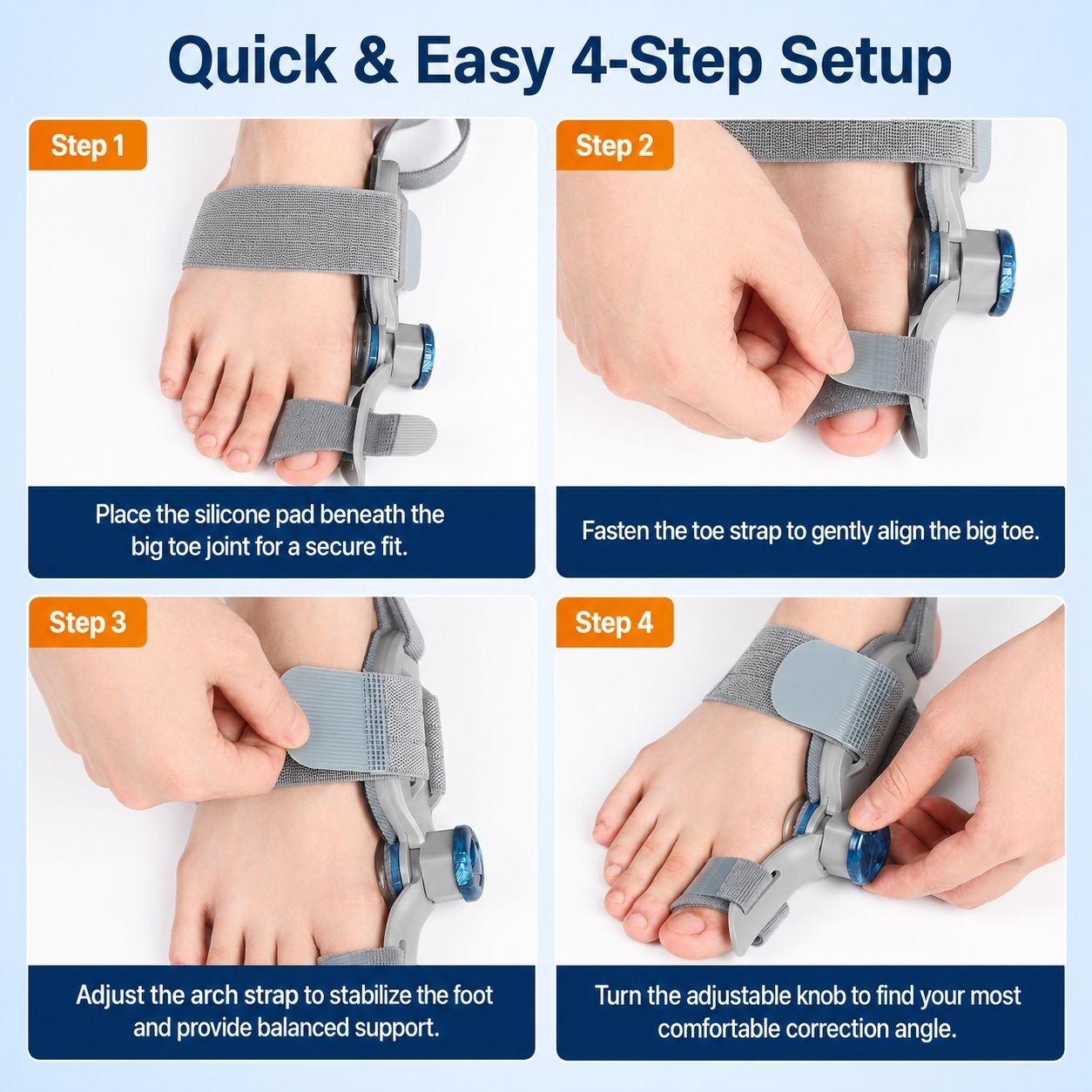 Corriva™ 3-in-1 PRO - Bunion Corrector